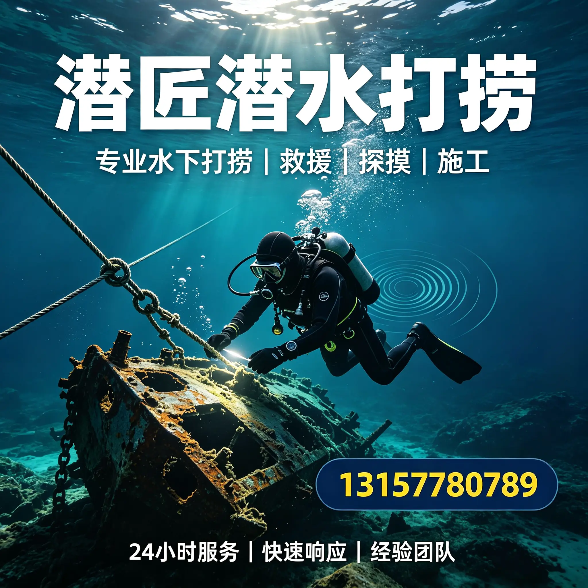 岳阳水下打捞作业服务产品
